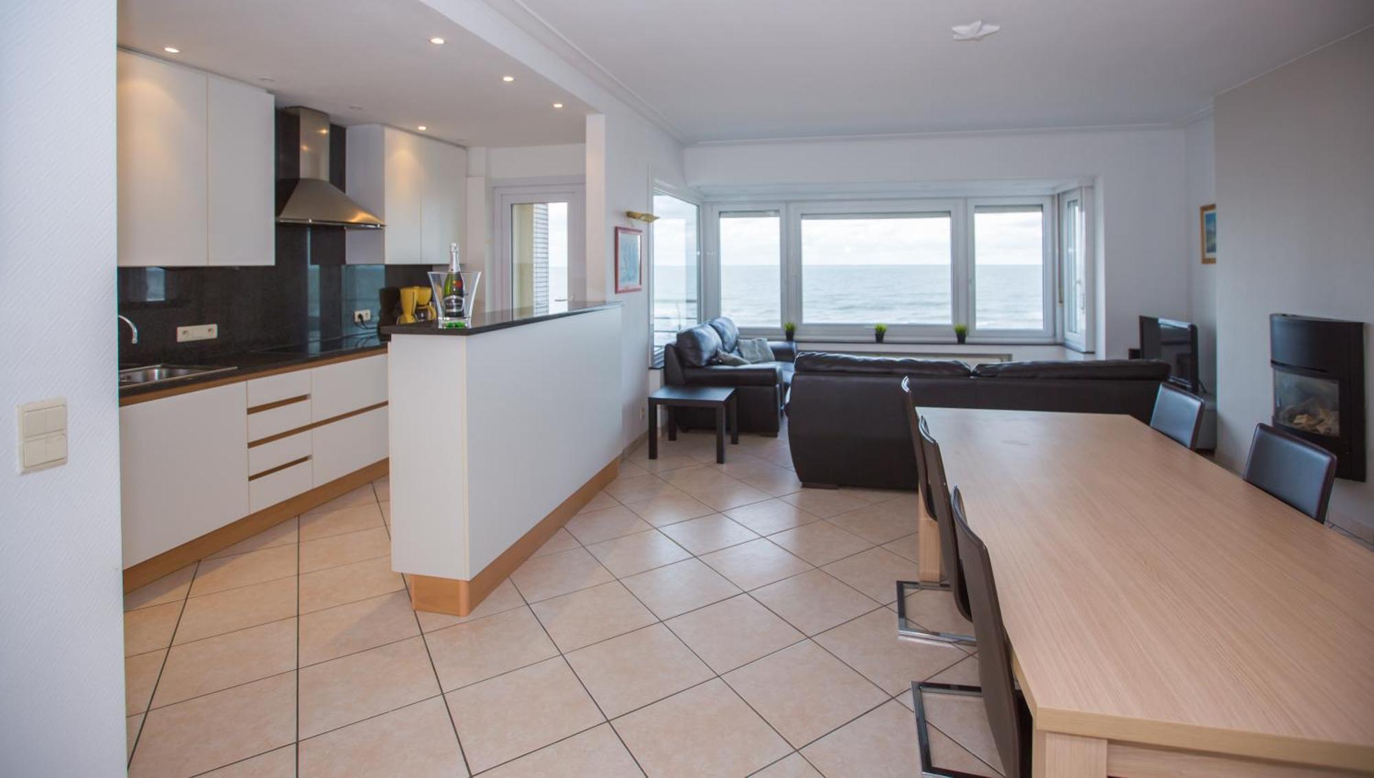 Magnifique appartement avec vue sur mer Ostende Extérieur photo